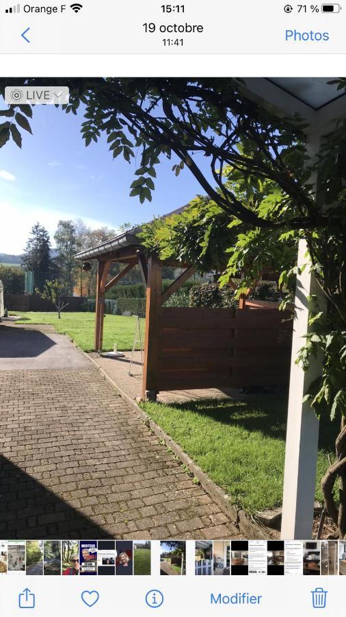 Apartmán Au Coeur Des Vosges Laval-sur-Vologne Exteriér fotografie